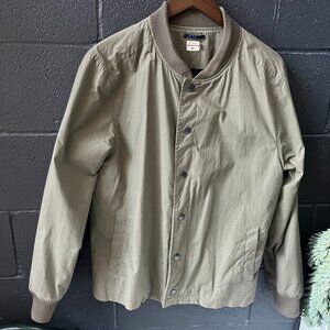 Bridge and Burn Waxed Olive Jacket- Medium